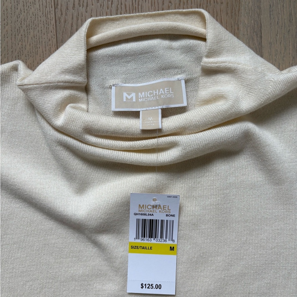 Michael Kors Ivory Knit Top NWT
